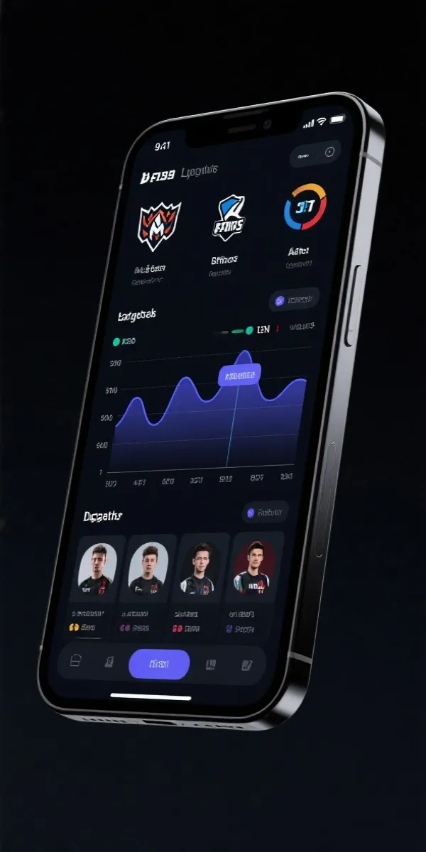 英雄联盟数据中心APP界面展示